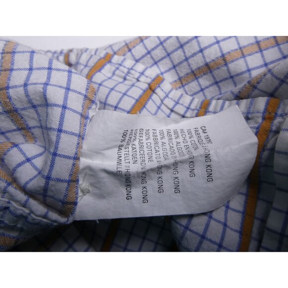 Timberland Men's Checkered‎ Print Short Sleeve Shirt Size L - Picture 7 of 7